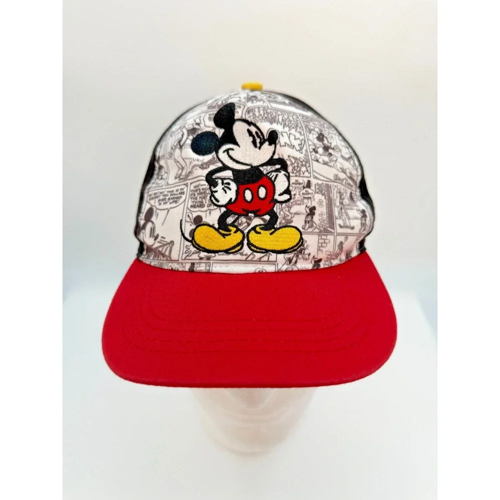 Disney‎ Mickey Mouse Cap Boys Comic Book Strip Adjustable Baseball Cartoon